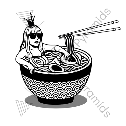 Spicy Legend Sticker - Lady Gaga in SG Limited Edition