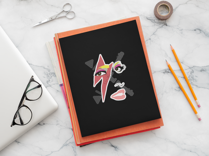 The Glitter Den Sticker - Lady Gaga in SG Limited Edition