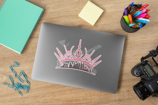 Pink Vibes Only Sticker - Black Pink SG Limited Edition